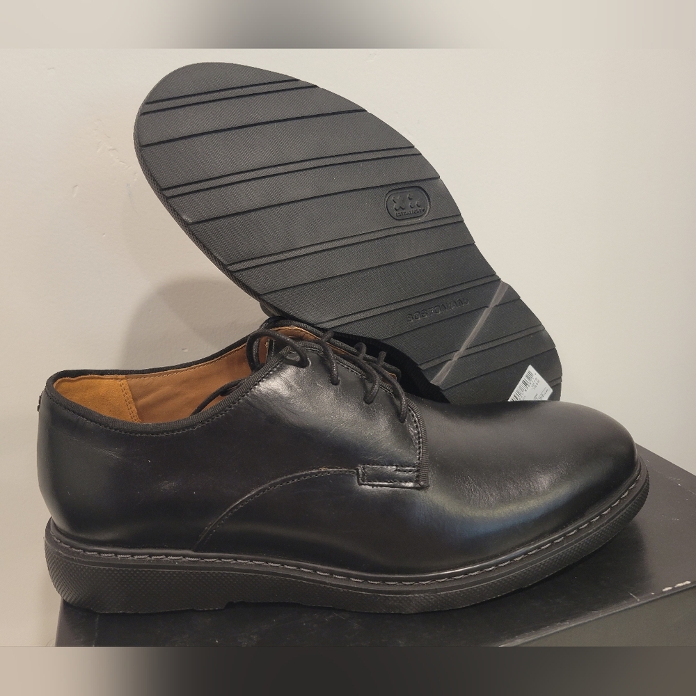 Clark's Bostonian Men's Cahal Plain Black Dress Shoe 261 27639 US size 8